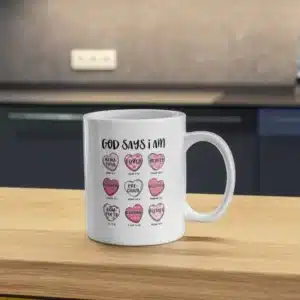 God Says I Am Sublimation Blanks
