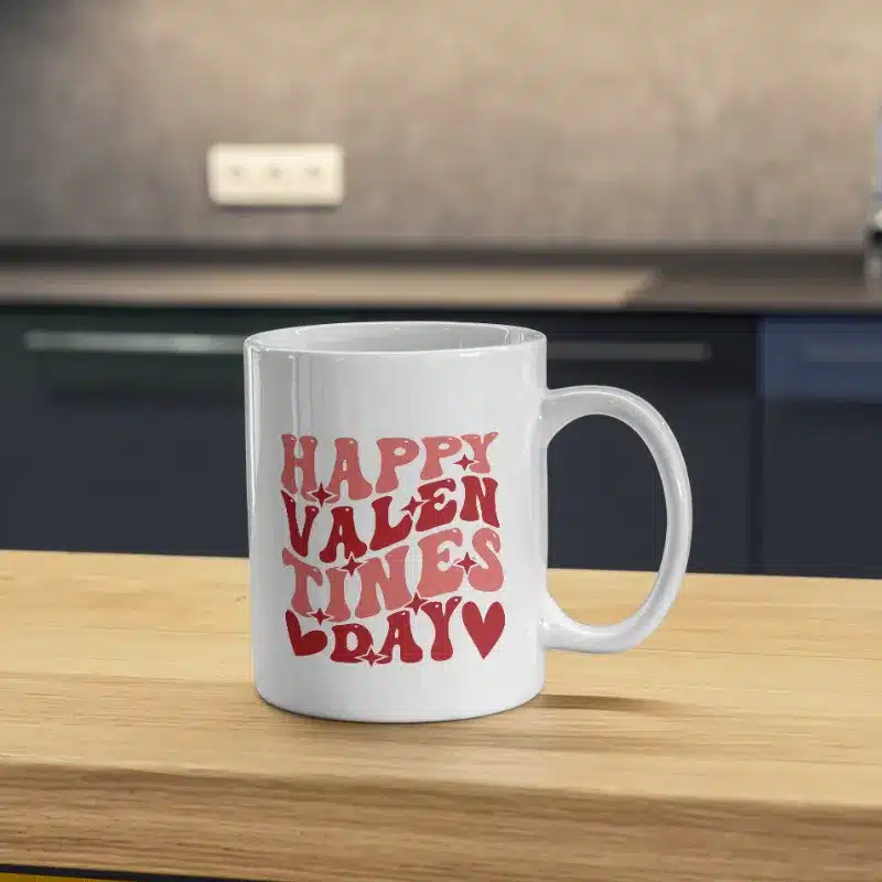 Groovy Valentines Mug Wrap Groovy Valentines Mug Wrap
