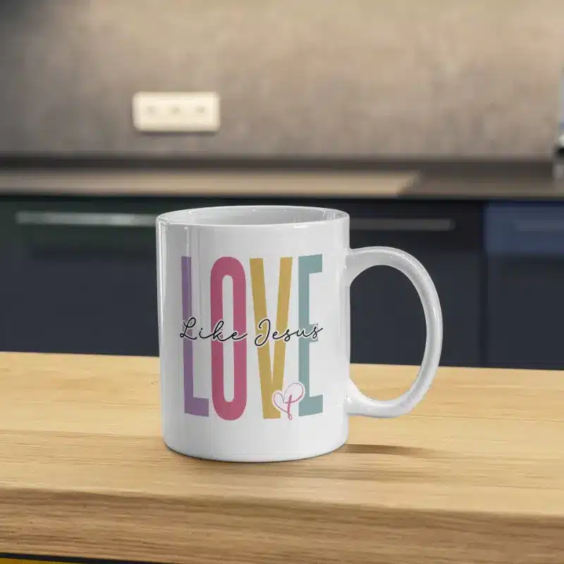 Love Jesus Mug Wrap Love Jesus Mug Wrap