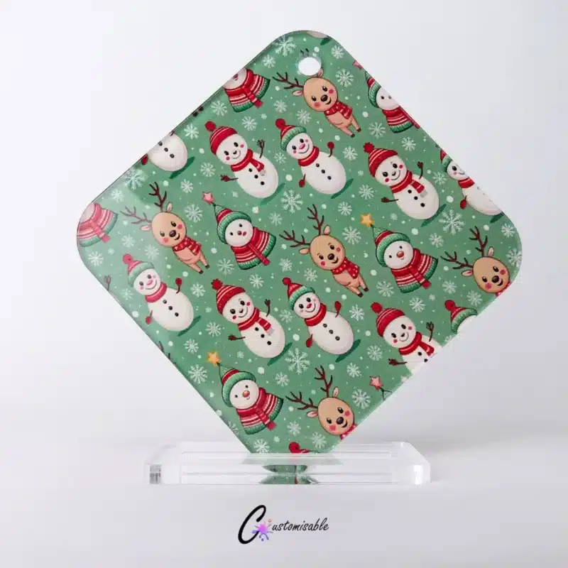 Custom Acrylic Christmas Snowman