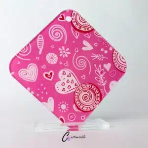 Custom Acrylic Love Hearts