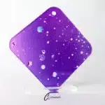 Custom Acrylic Purple Scatter