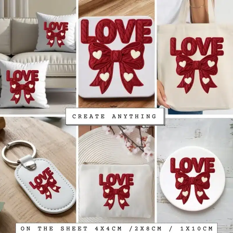 Sublimation Bundle Yarn Love Bow Sublimation Bundle Yarn Love Bow