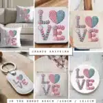 Sublimation Bundle Yarn Pink Love