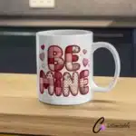 SUB Patch Be Mine Mug Wrap