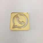 WhatsApp Square Acrylic Icon