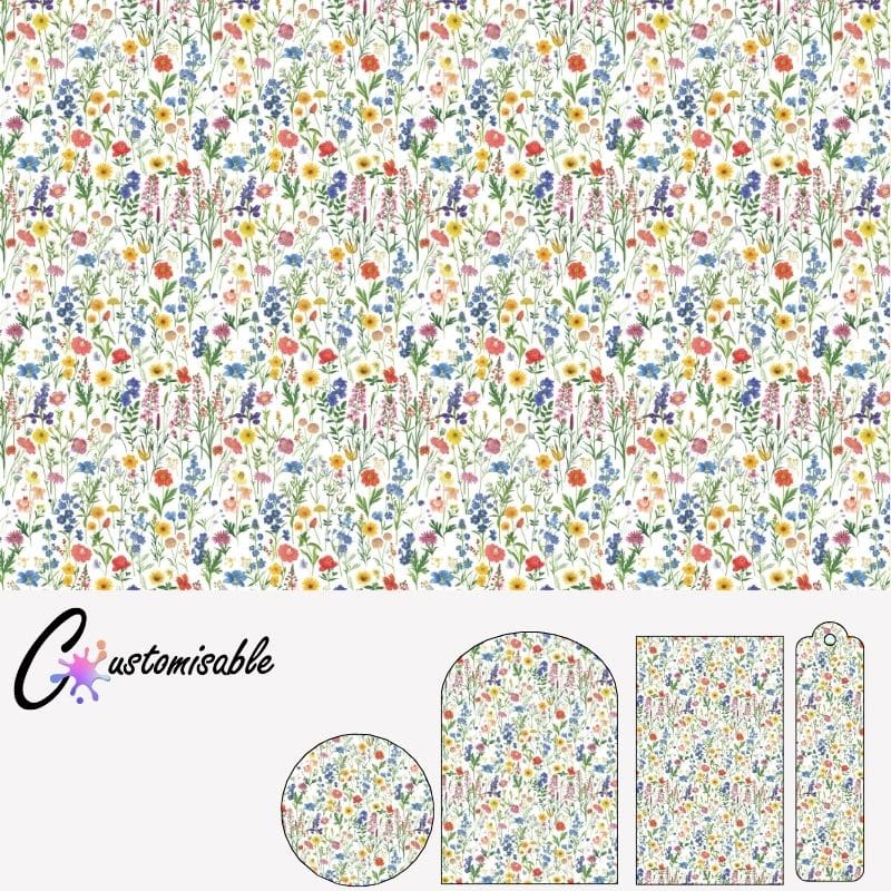 Custom Acrylic Wild Flowers