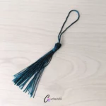 Dark Cyan Bookmark Tassel