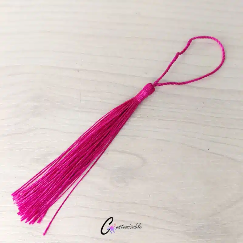Deep Pink Bookmark Tassel Deep Pink Bookmark Tassel