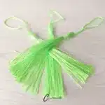 Electric Green Bookmark Tassel Set
