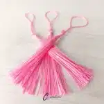 Flamingo Pink Bookmark Tassel Set