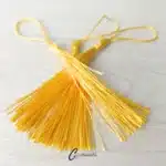 Mustard Yellow Bookmark Tassel Set