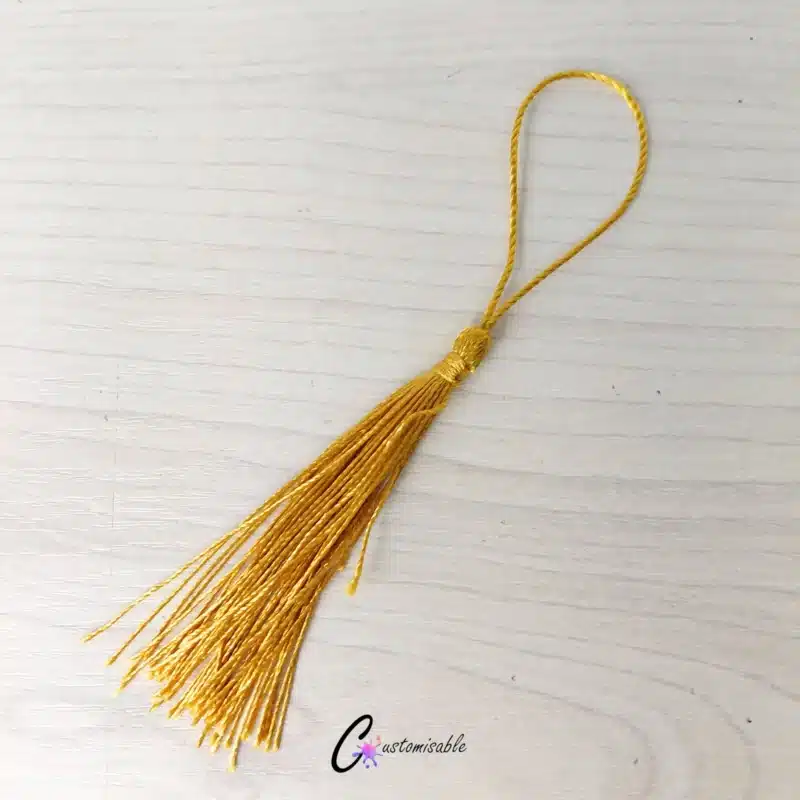 Old Gold Bookmark Tassel Old Gold Bookmark Tassel