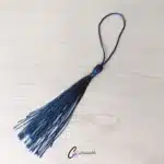 Steel Blue Bookmark Tassel