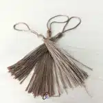 Taupe Bookmark Tassel Set
