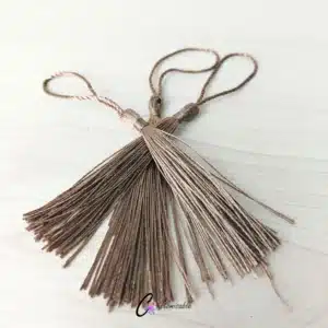 Taupe Bookmark Tassel Set