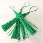 Vibrant Green Bookmark Tassel Set