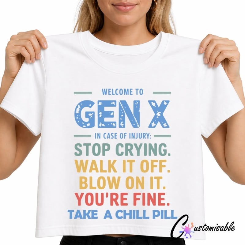 DTF Transfer Welcome GenX