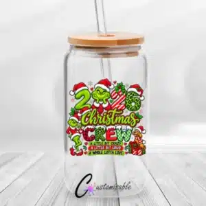 Grinch Crew 2026 UVDTF Sticker