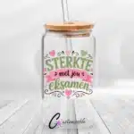 Groen Sterkte Eksamen UVDTF Sticker